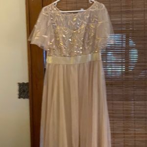 Formal dress size is 12